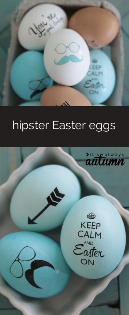 Hipster Easter Eggs