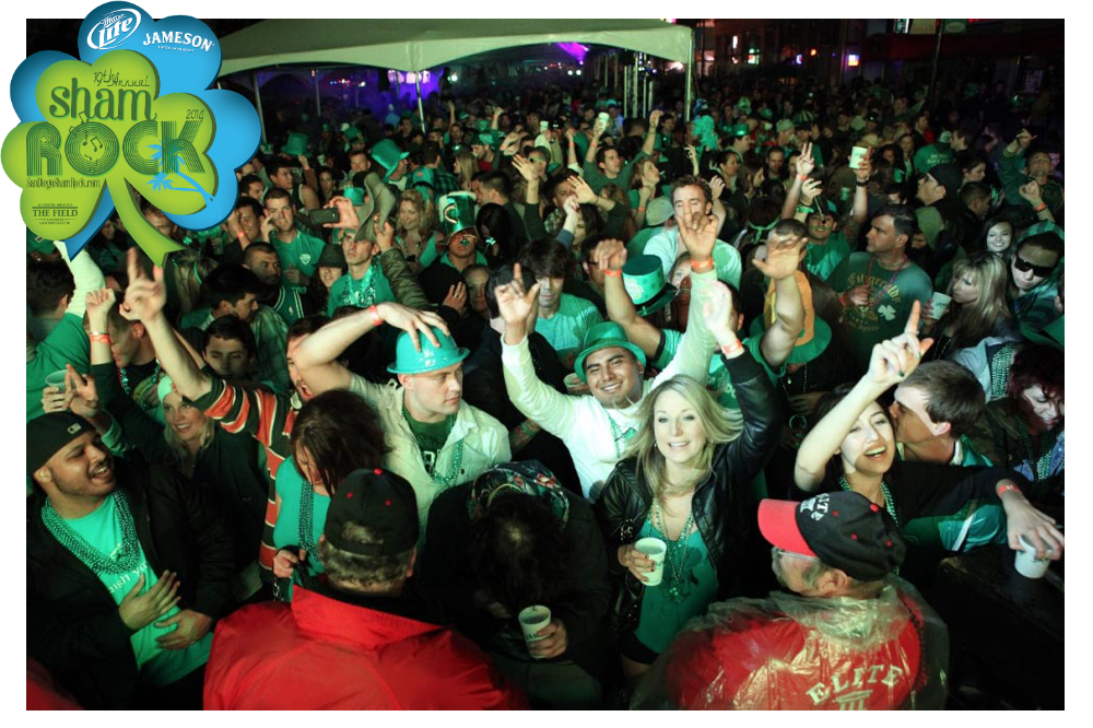 Shamrock in the Gaslamp 2014 Downtown San Diego