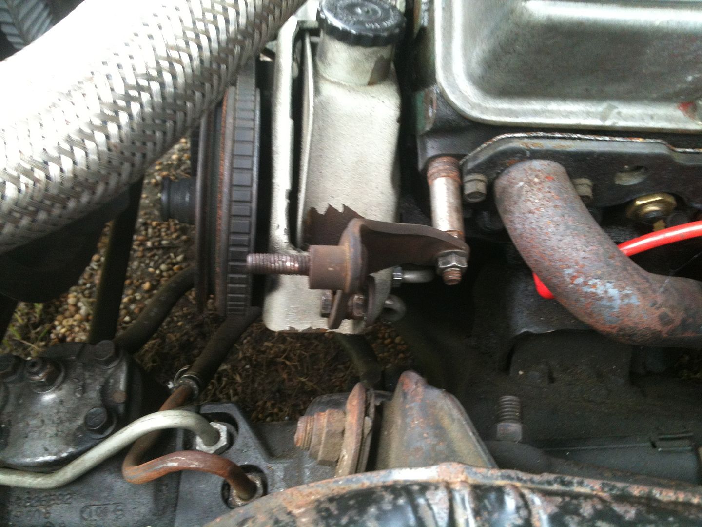 Power steering pump belt wont tighten Page 3