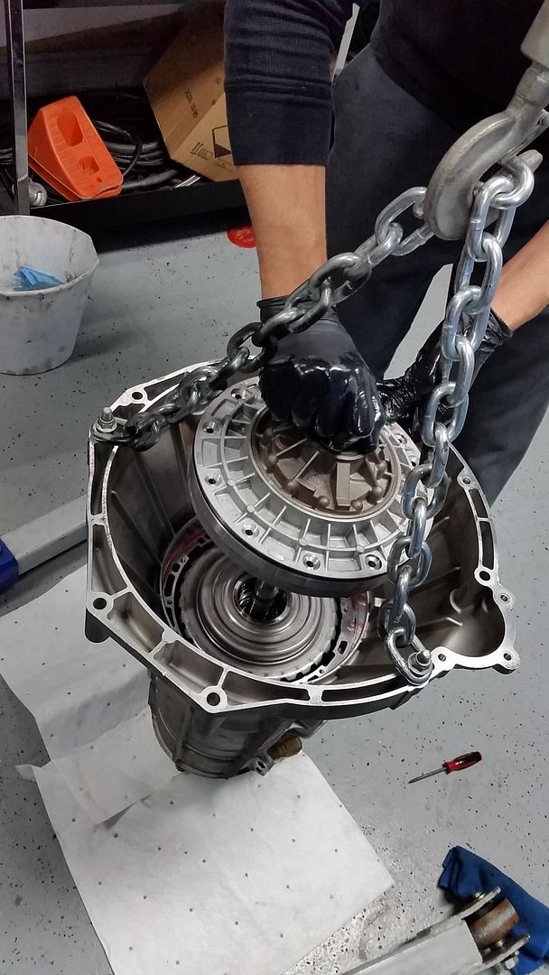 upgraded clutches and shaft in my 6R80