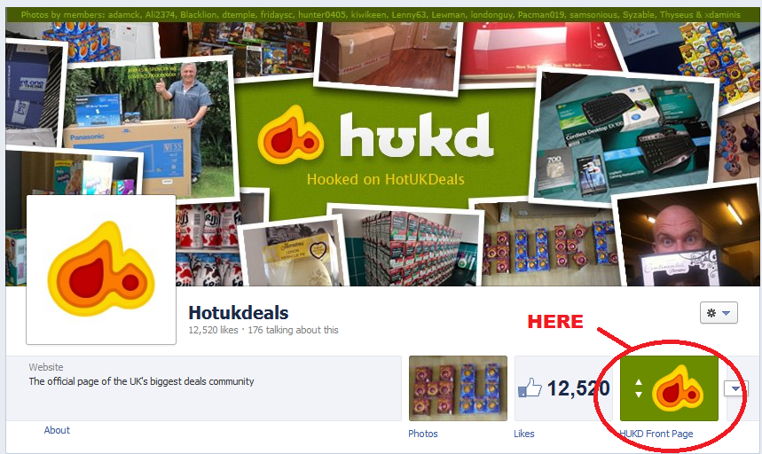 HUKD Facebook Page HotUKDeals