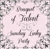 A Bouquet of Talent Linky Party Button