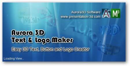 Aurora 3D Text & Logo Maker 12.06.26 Portable