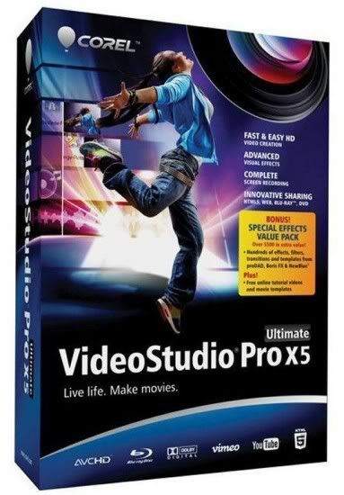 Corel VideoStudio Pro X5 Ultimate + SP1 + DVD Menu v15.0.0.258