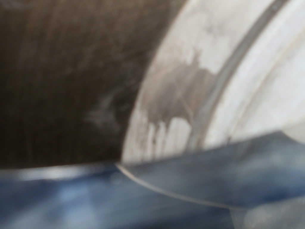 (Pics )The ceramic portion under the rotor when scratched off looks