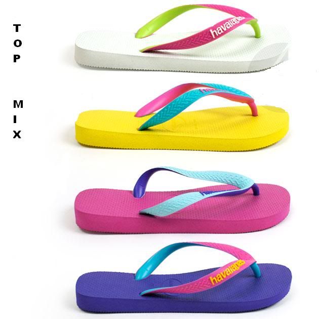 men women brasil havaianas sandals top mix beach flip flop size