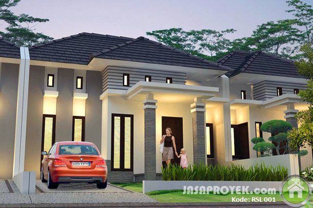   Gambar Desain Rumah Minimalis Modern 1 Lantai (Januari 2013)