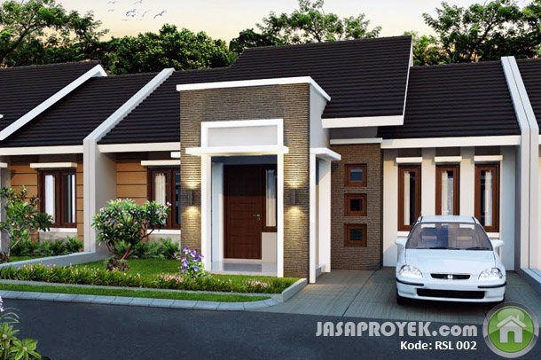   Gambar Desain Rumah Minimalis Modern 1 Lantai (Januari 2013)