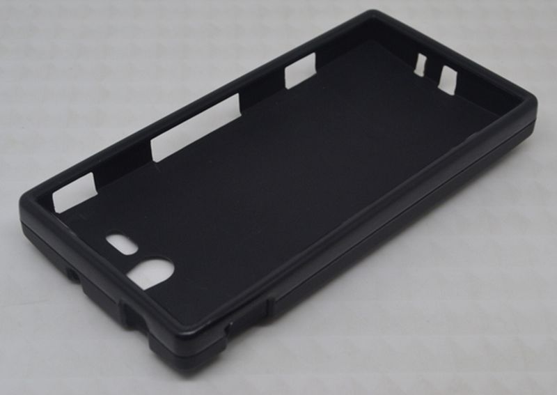black matting tpu silicone cover for sony xperia u black matting tpu silicone cover for sony xperia u