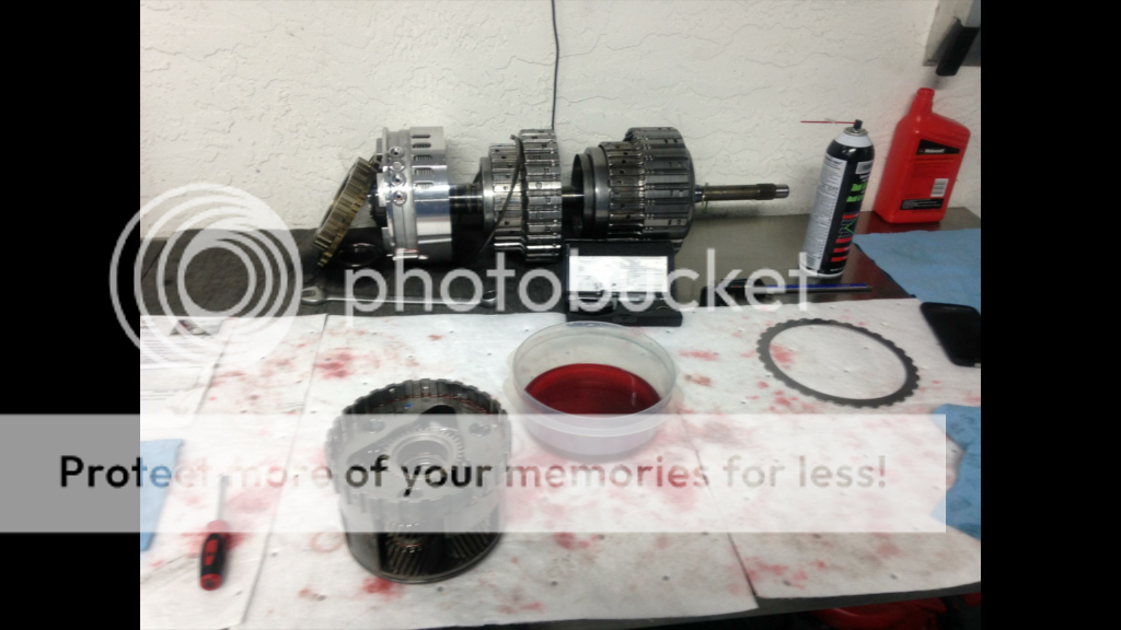 upgraded clutches and shaft in my 6R80