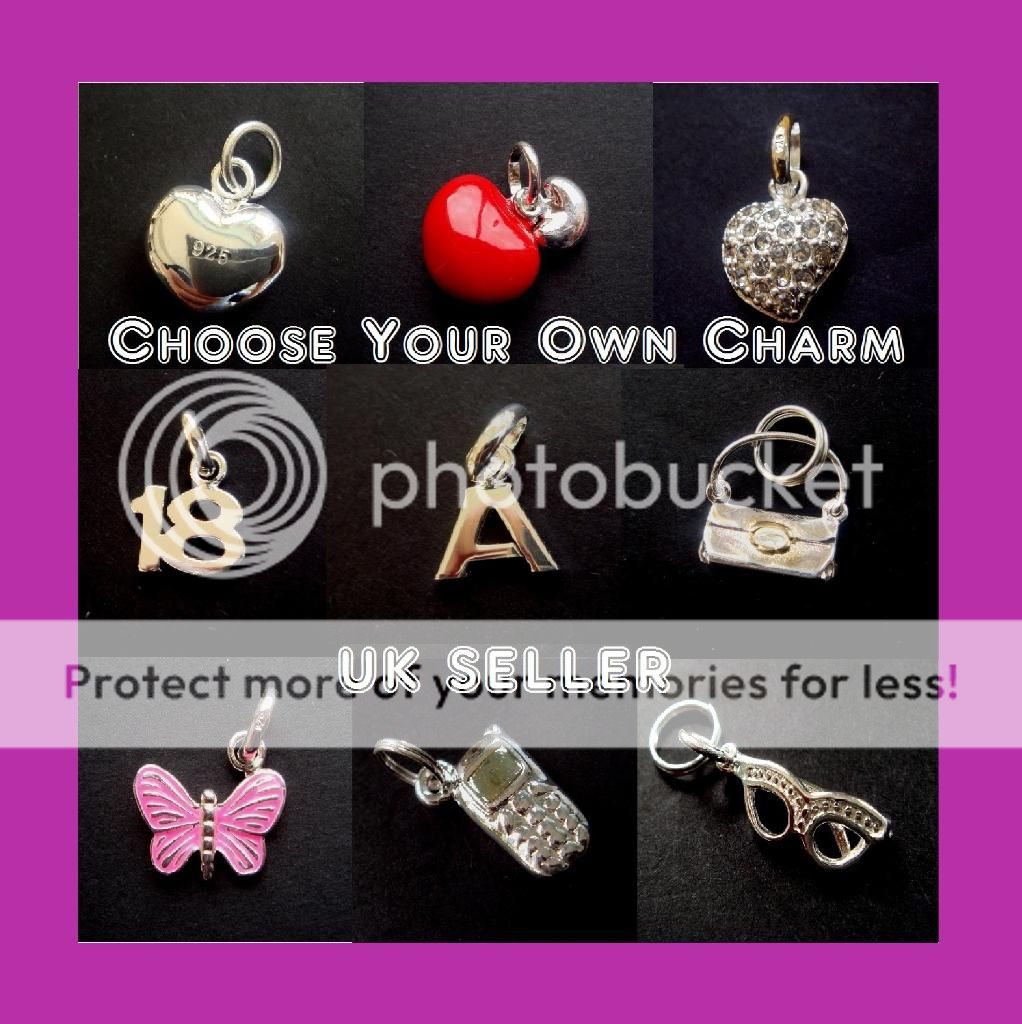 Choice of Quality Charms Fits Links of London Bracelets
