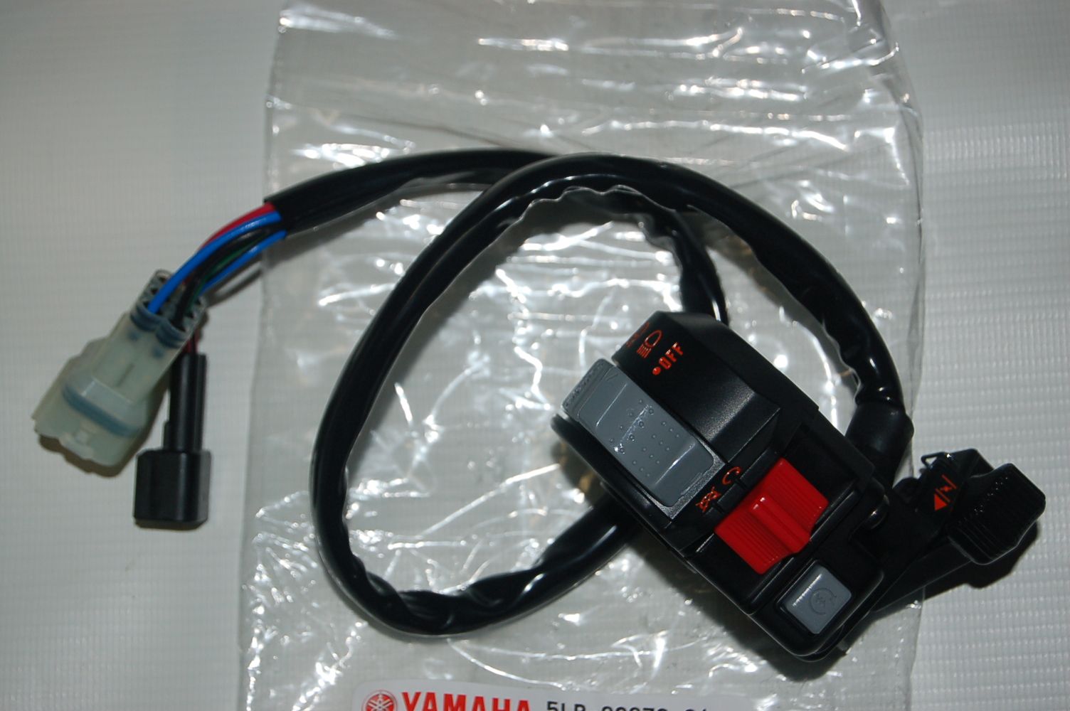 Yamaha OEM 02-14 350 Grizzly Bruin Raptor Start Stop Light Switch 5LP ...